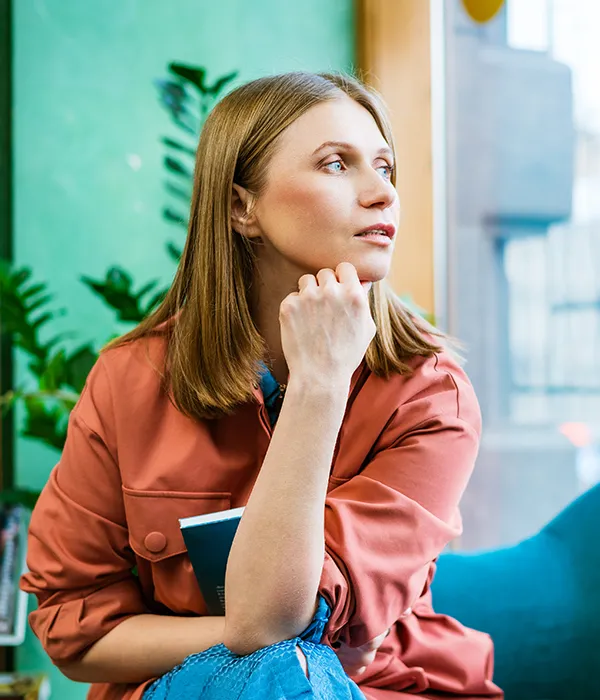 Girl considering inpatient detox