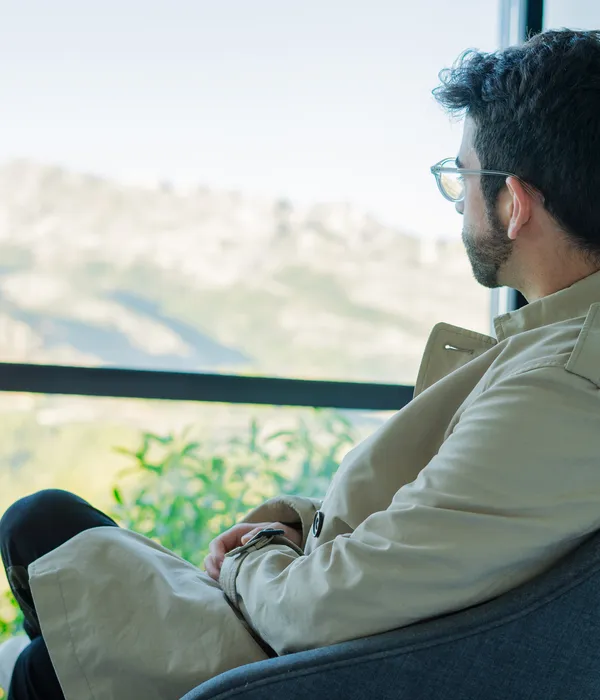 young-man-looking-away